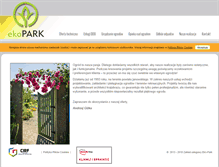 Tablet Screenshot of eko-park.net
